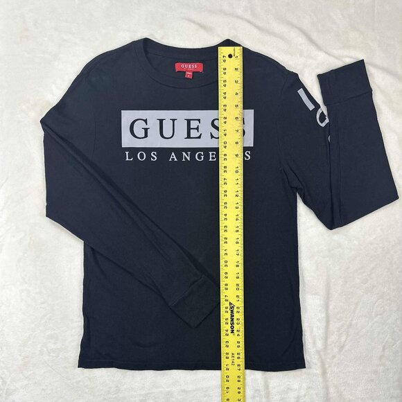 Guess Los Angeles Logo Long Sleeve Tee - small - Picture 7 of 13
